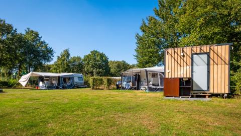 Comfort pitch with private bathroom Papillon